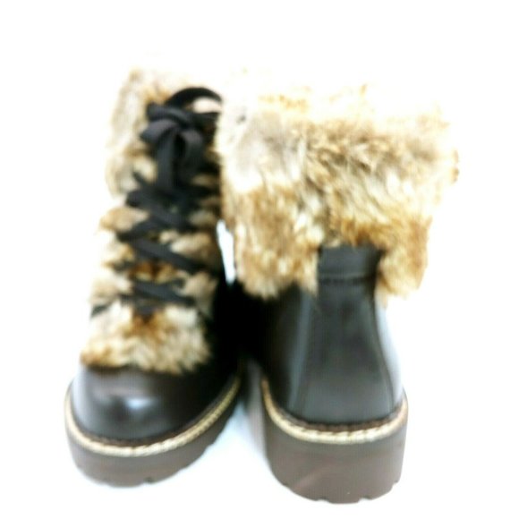 Lands End 477938 Faux Fur Lined Cuff Boots 8.5B - Picture 3 of 10